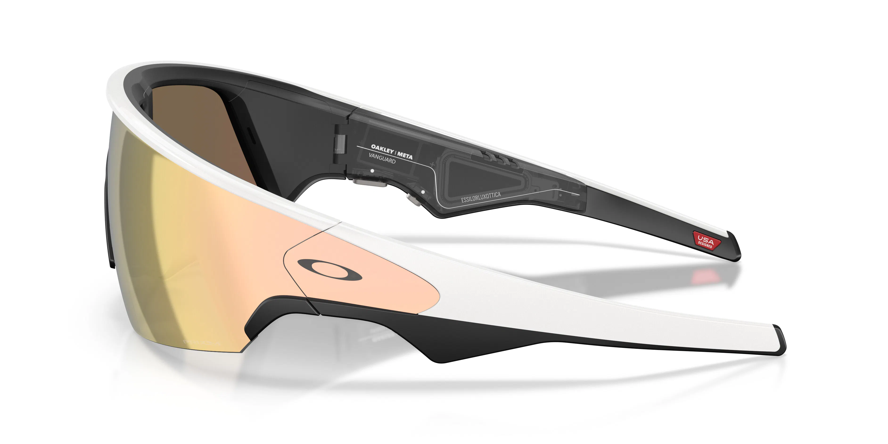 Detail01, OAKLEY | META VANGUARD Prizm Rose Gold AI Glasses